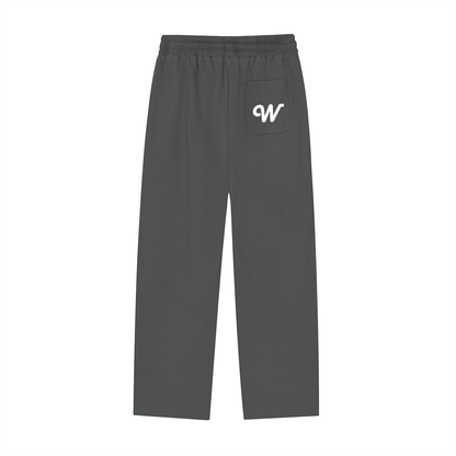 Reflection Striped Straight-Leg Sweatpants