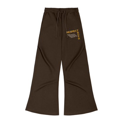 Wide Leg Drawstring Sweatpants