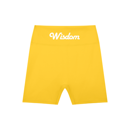 High-Waisted Blend Biker Shorts