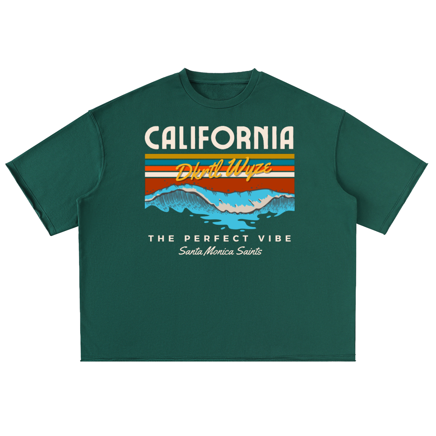 Oversized Washed Half Sleeve T-Shirt