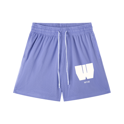 Mesh Drawstring Shorts