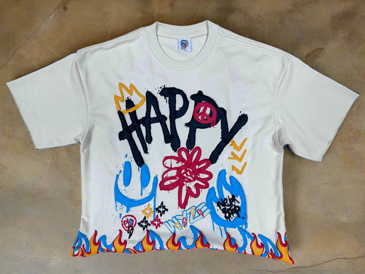 Flame of Love Puff Print Tee