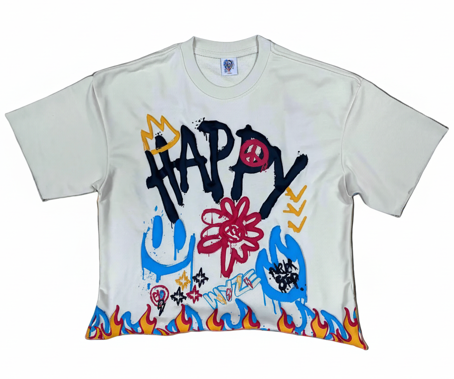 Flame of Love Puff Print Tee