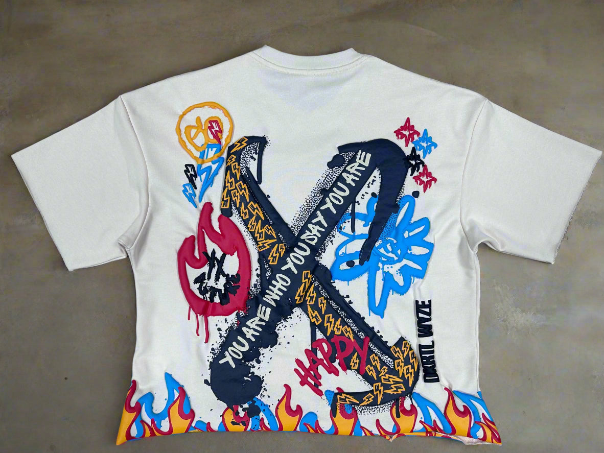 Flame of Love Puff Print Tee