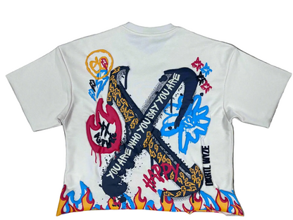 Flame of Love Puff Print Tee