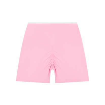 Women’s High Rise Color Block Yoga Shorts