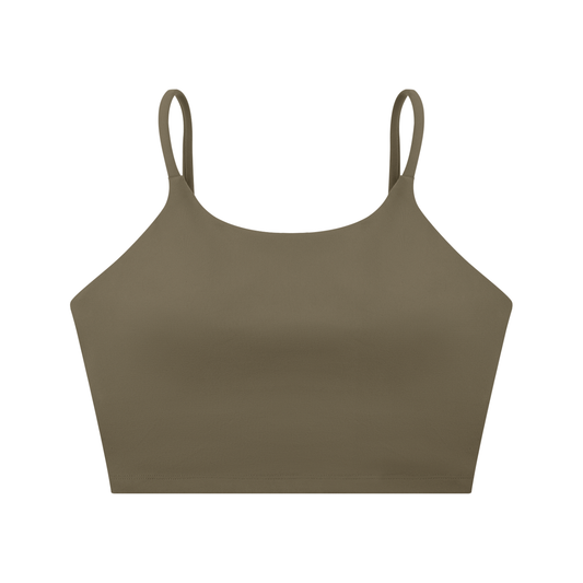 Spaghetti Strap Yoga Sports Bra