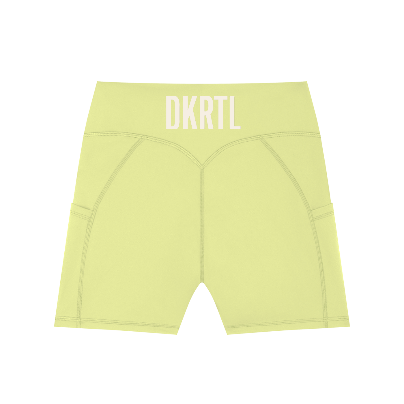 Women's High-Waisted Pocket Biker Shorts