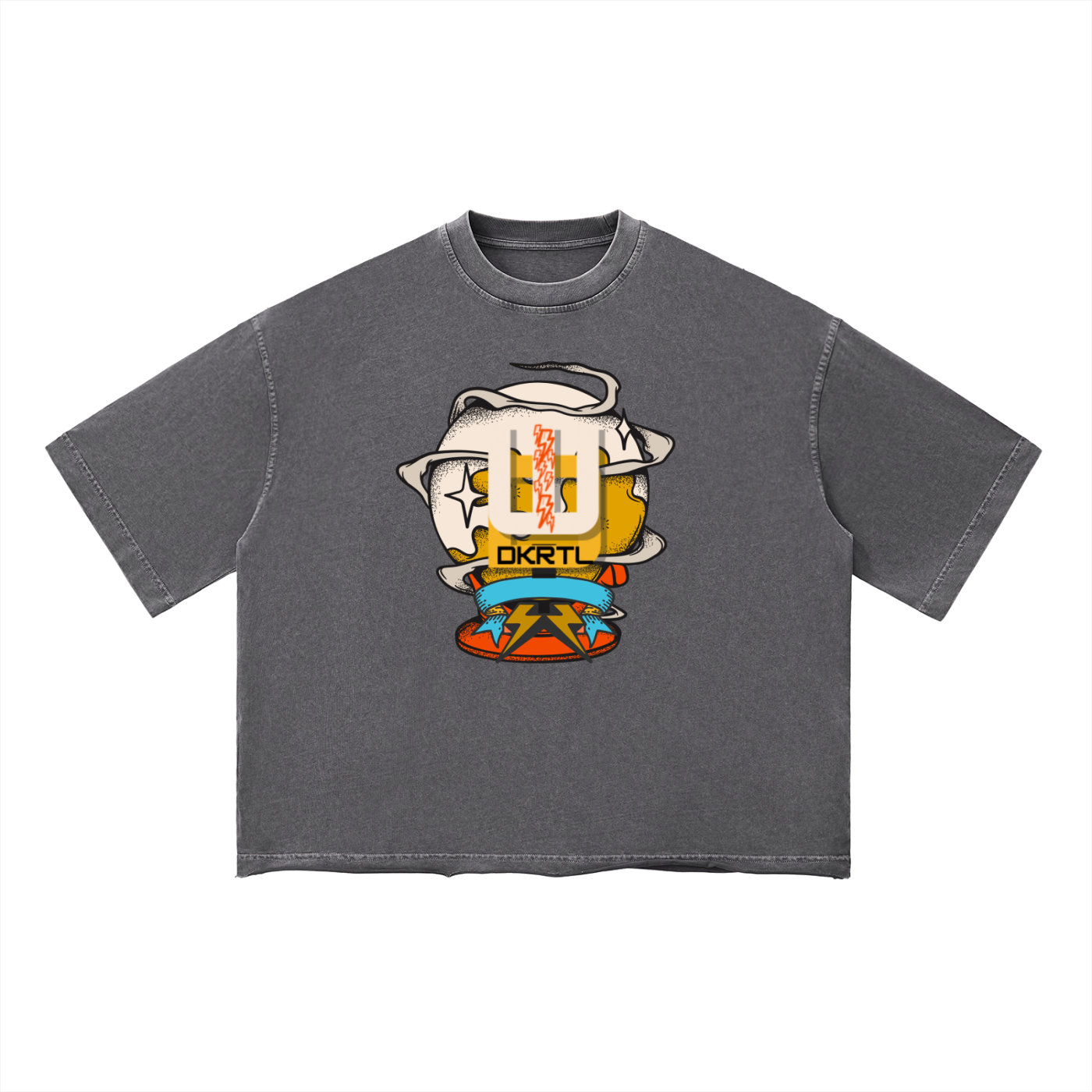 Unisex Vintage Wash Boxy T-Shirt