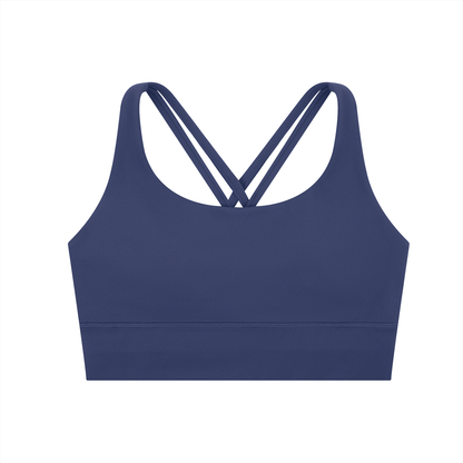 Strappy Criss-Cross Sports Bra