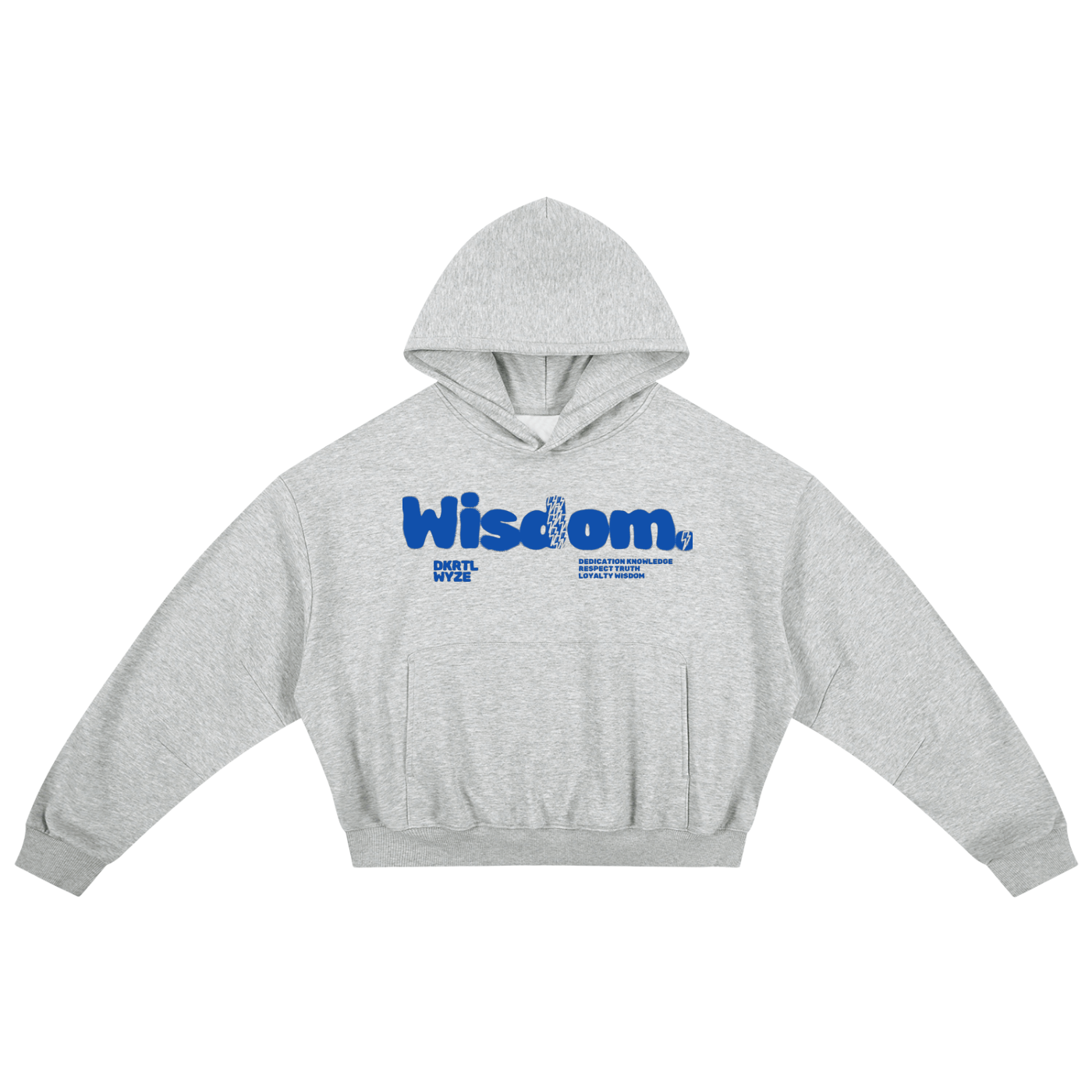 Essential Boxy Darted Sleeve Hoodie