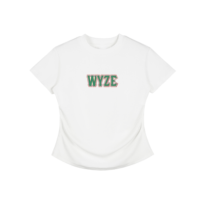 Vintage Washed Bodycon Cotton T-Shirt