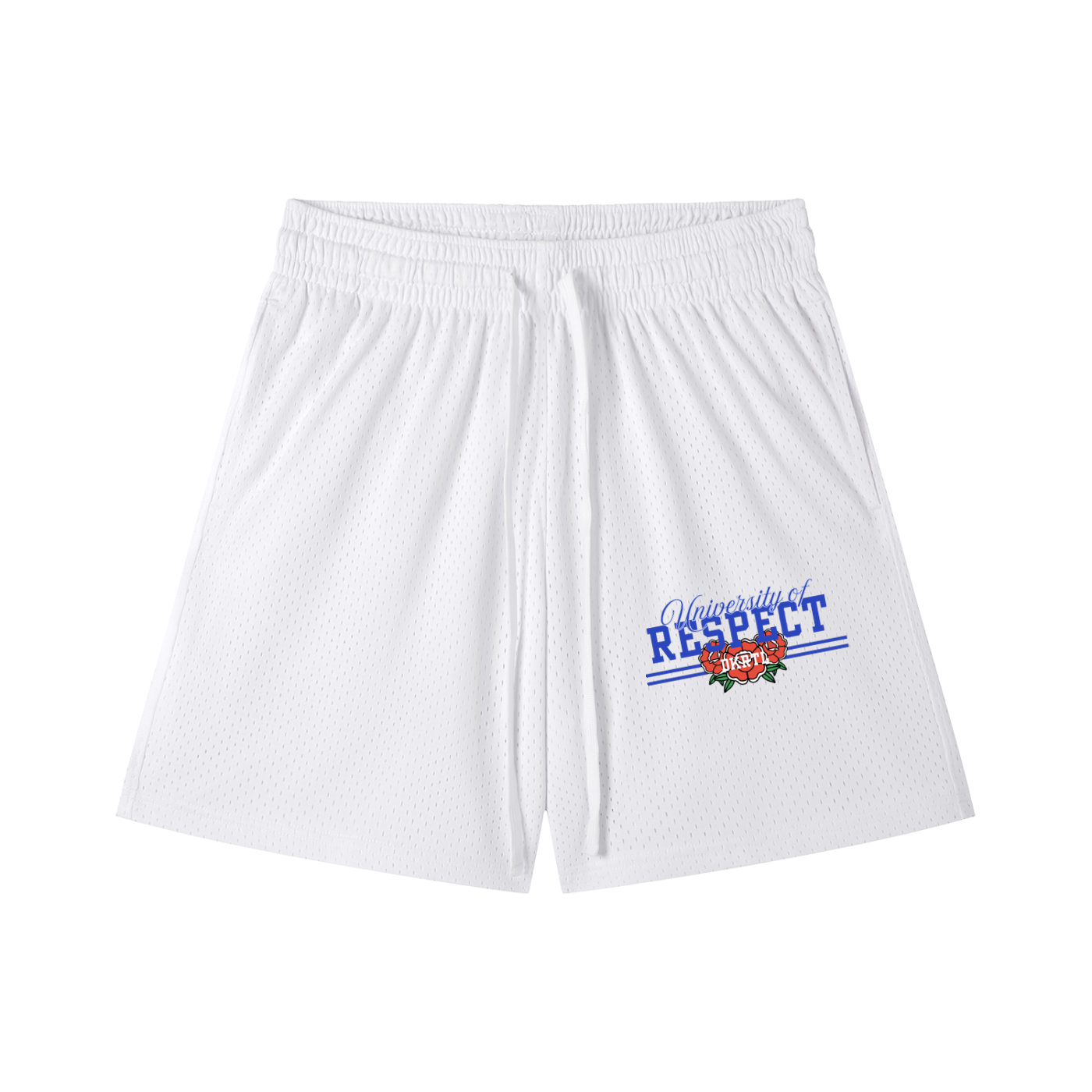 Mesh Drawstring Shorts