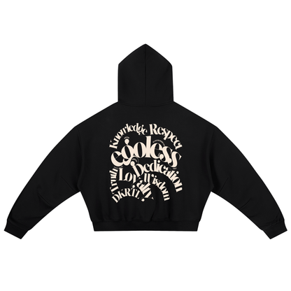 Essential Boxy Darted Sleeve Hoodie