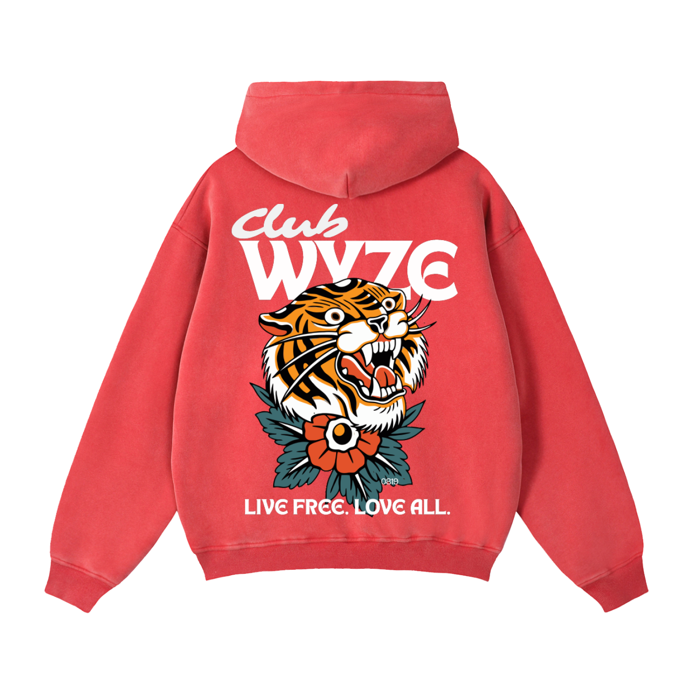 Zip-Through Boxy Fleece Hoodie