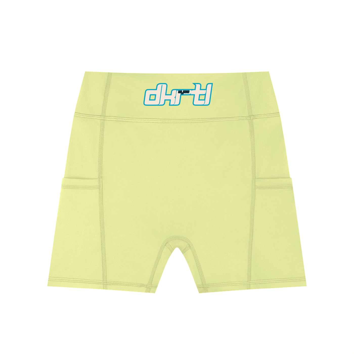 Women's High-Waisted Pocket Biker Shorts