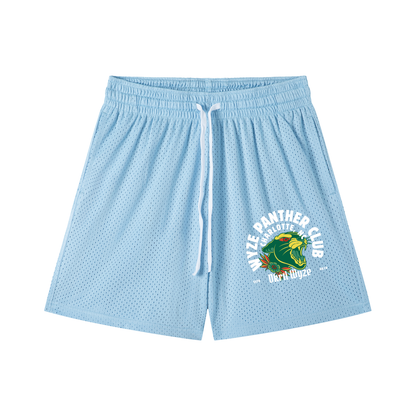 Mesh Drawstring Shorts