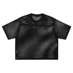 See-through Boxy Net T-shirt