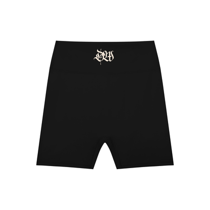 High-Waisted Blend Biker Shorts