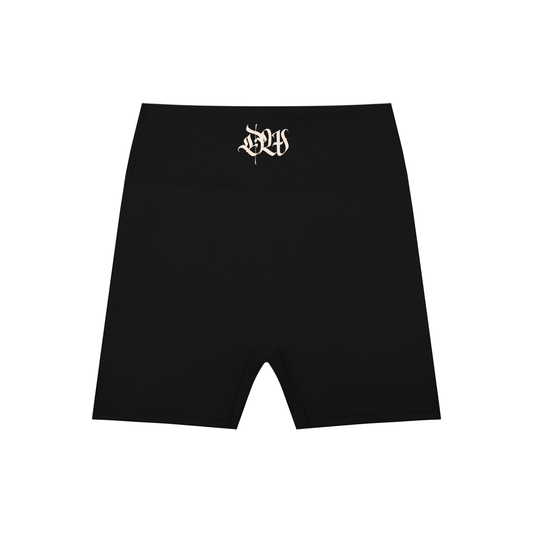 High-Waisted Blend Biker Shorts