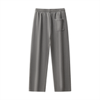 Frayed Enzyme Washed Fleece Sweatpants