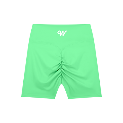 High-Waisted Blend Biker Shorts