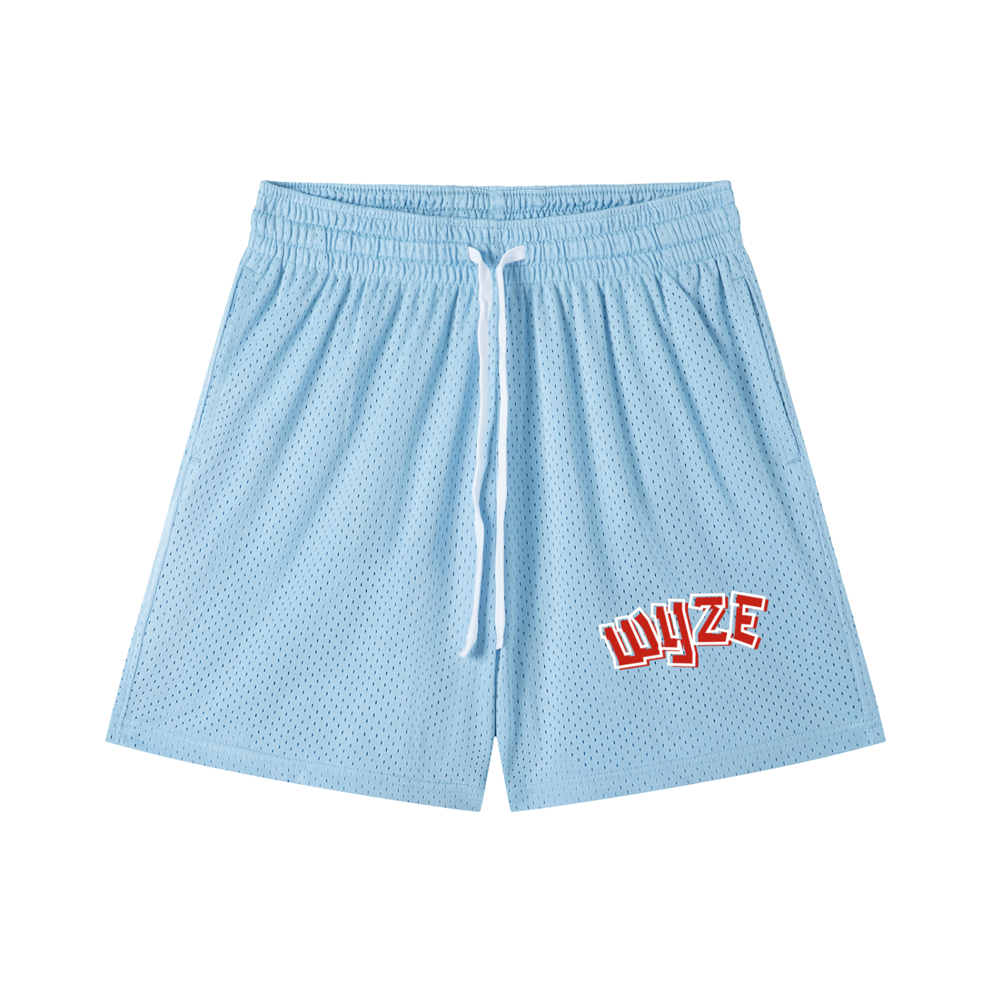 Mesh Drawstring Shorts