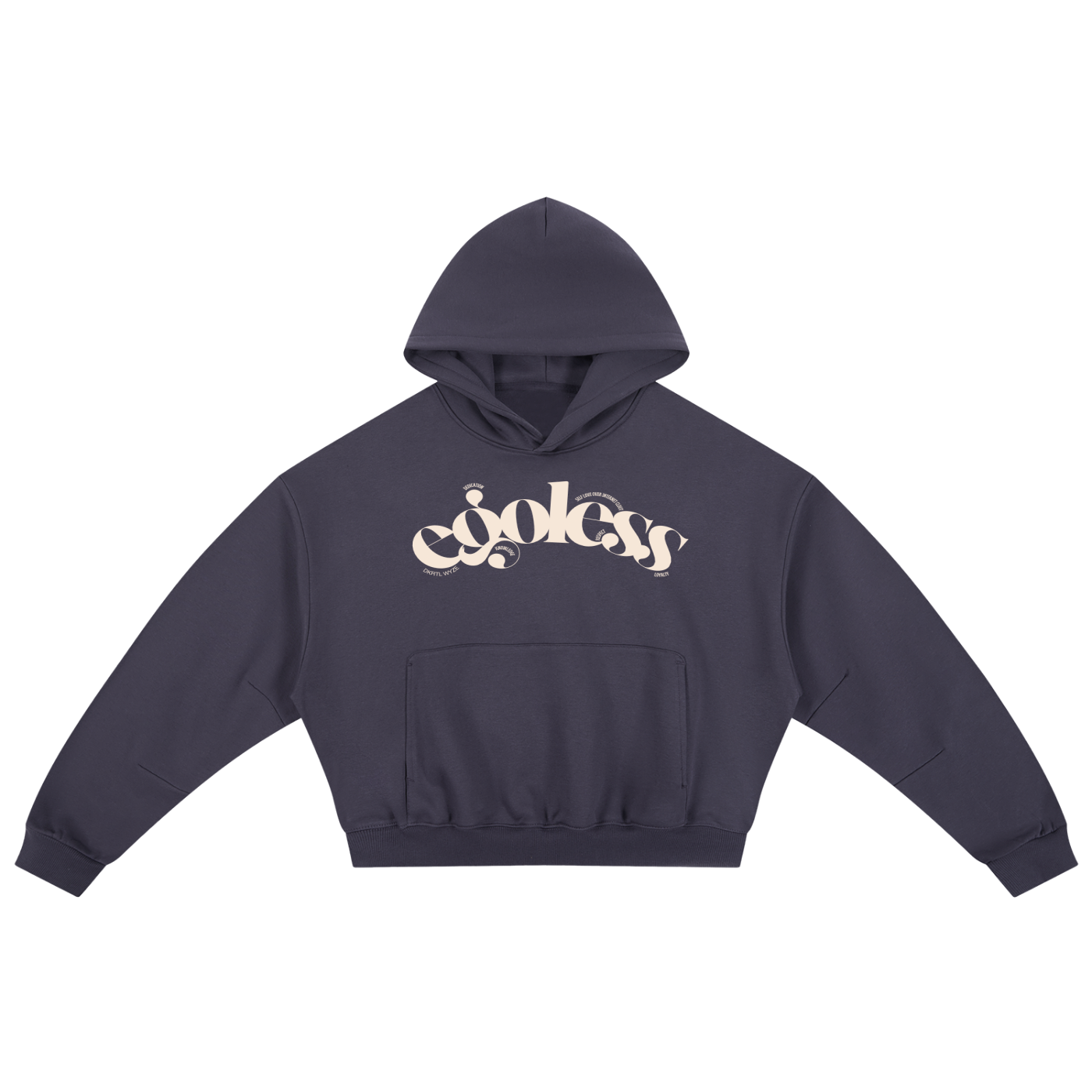 Essential Boxy Darted Sleeve Hoodie