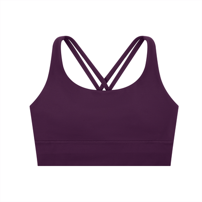 Strappy Criss-Cross Sports Bra