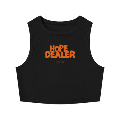 Women's Tight Crewneck Crop Tank Top
