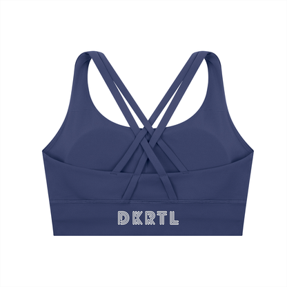 Strappy Criss-Cross Sports Bra
