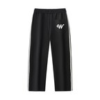 Contrast Side-Stripe Straight-Leg  Pants