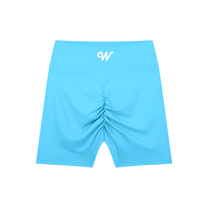 High-Waisted Blend Biker Shorts