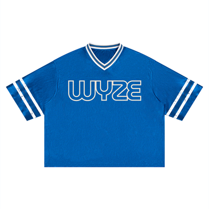 Unisex Boxy Striped Soccer Jersey