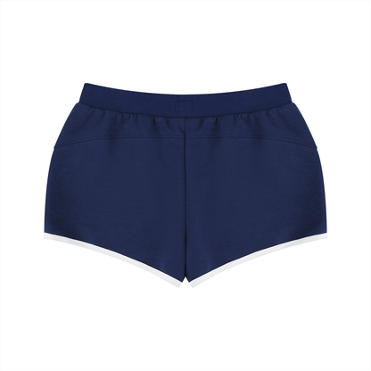 Women's Retro Contrast Binding Shorts