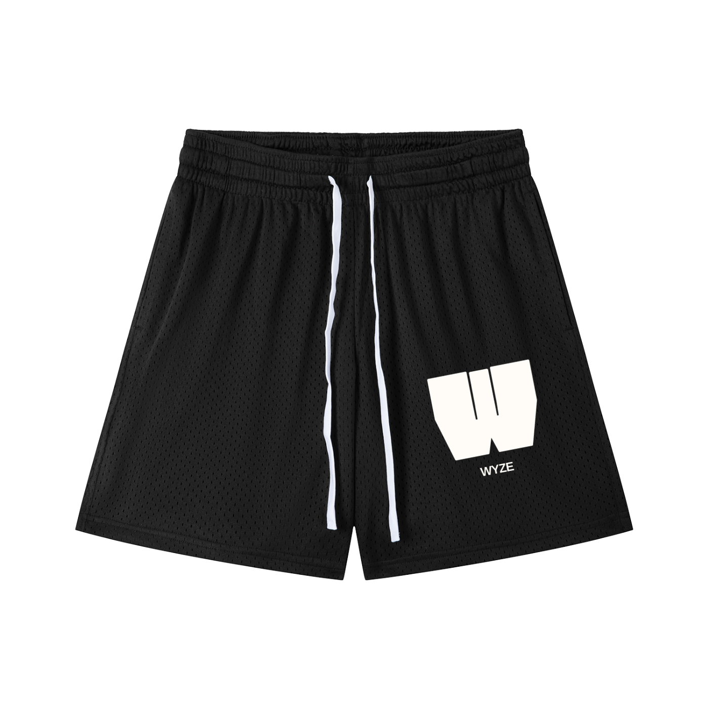 Mesh Drawstring Shorts