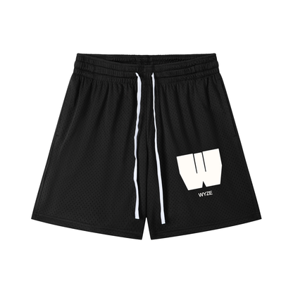 Mesh Drawstring Shorts