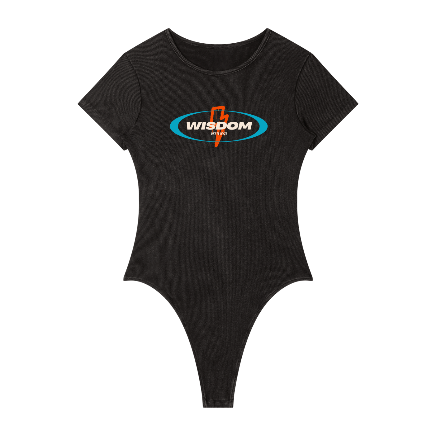 Women's Mineral Wash Crewneck Bodysuit