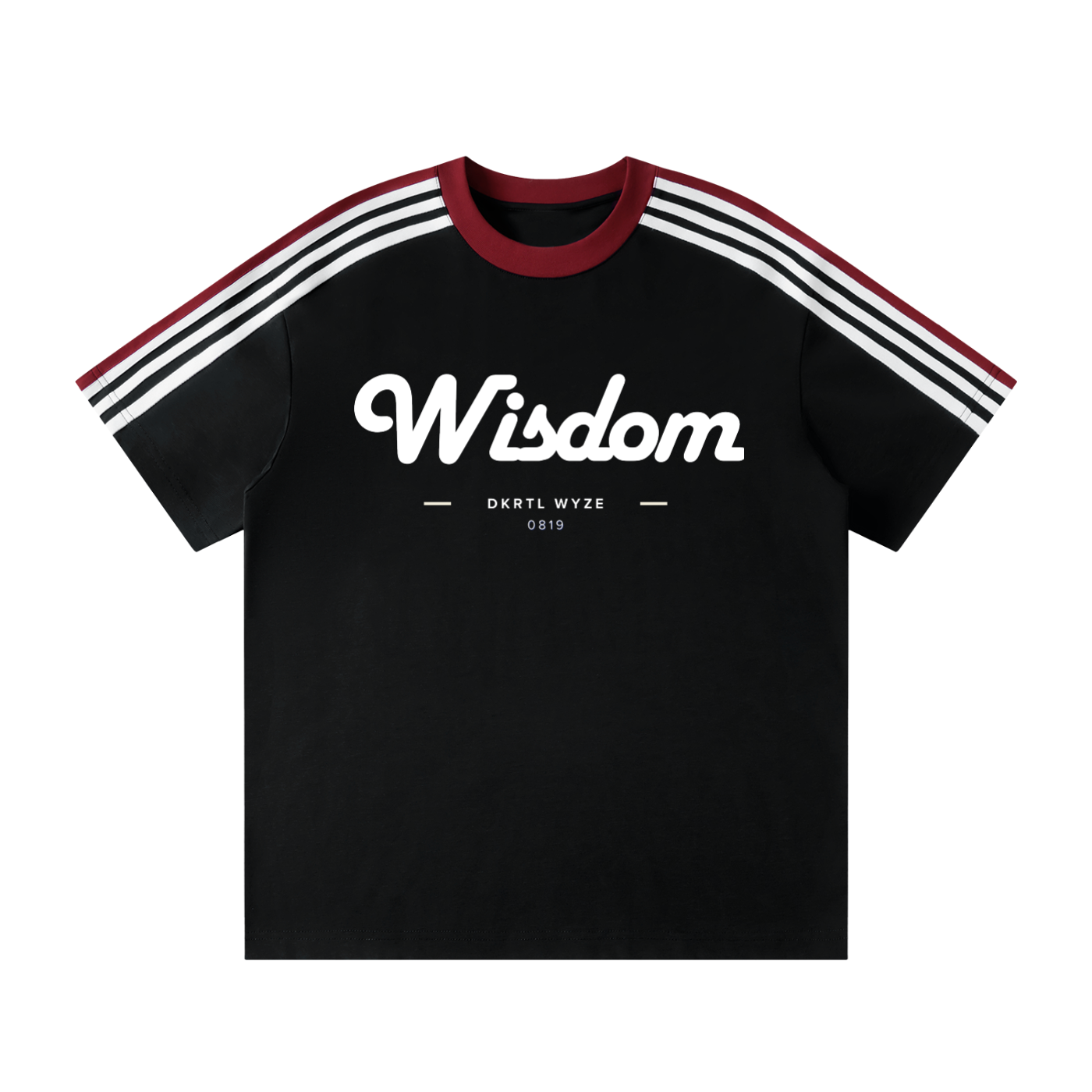 Unisex Colorblock Striped T-Shirt
