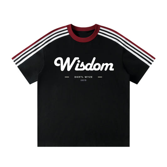 Unisex Colorblock Striped T-Shirt