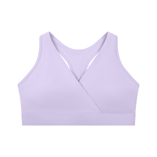 Women's Crossover V-Neck Sports Bra