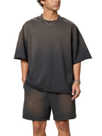 Sun Fade Raw Edge T-Shirt