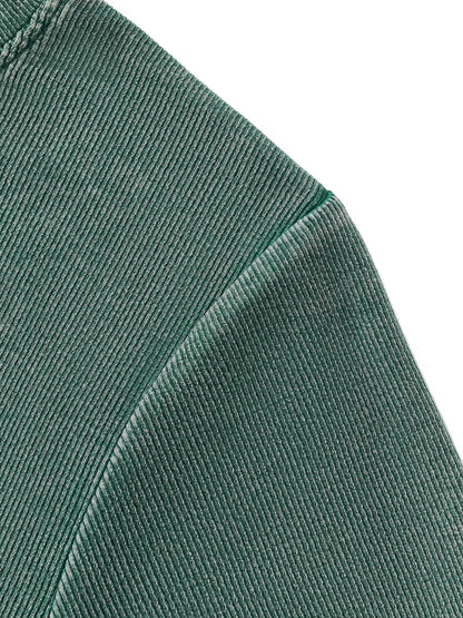 Vintage Washed Bodycon Cotton T-Shirt