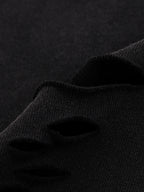 Snow Washed Raw-Hem T-Shirt
