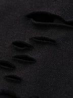 Snow Washed Raw-Hem T-Shirt