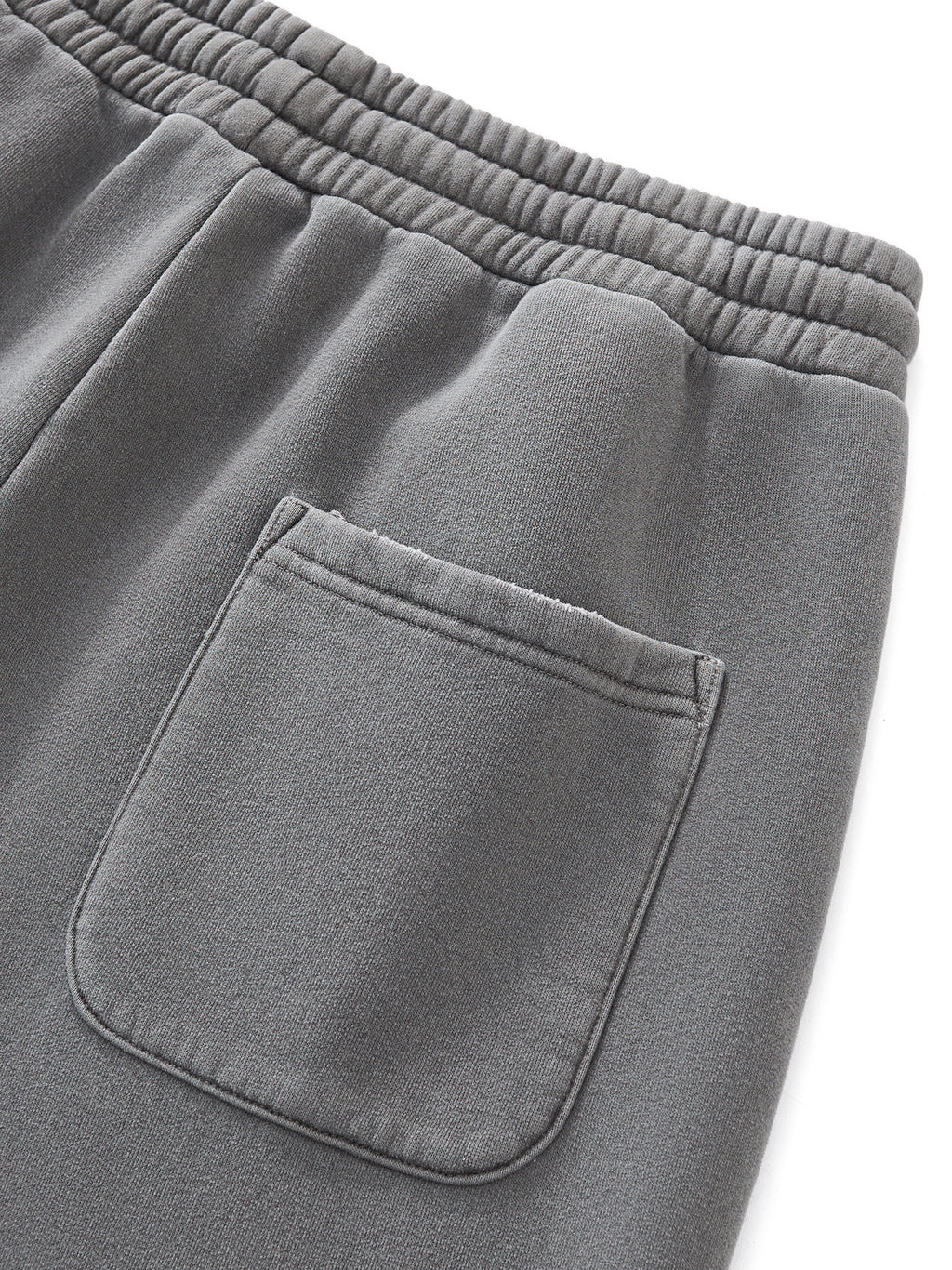 Frayed Enzyme Washed Fleece Sweatpants