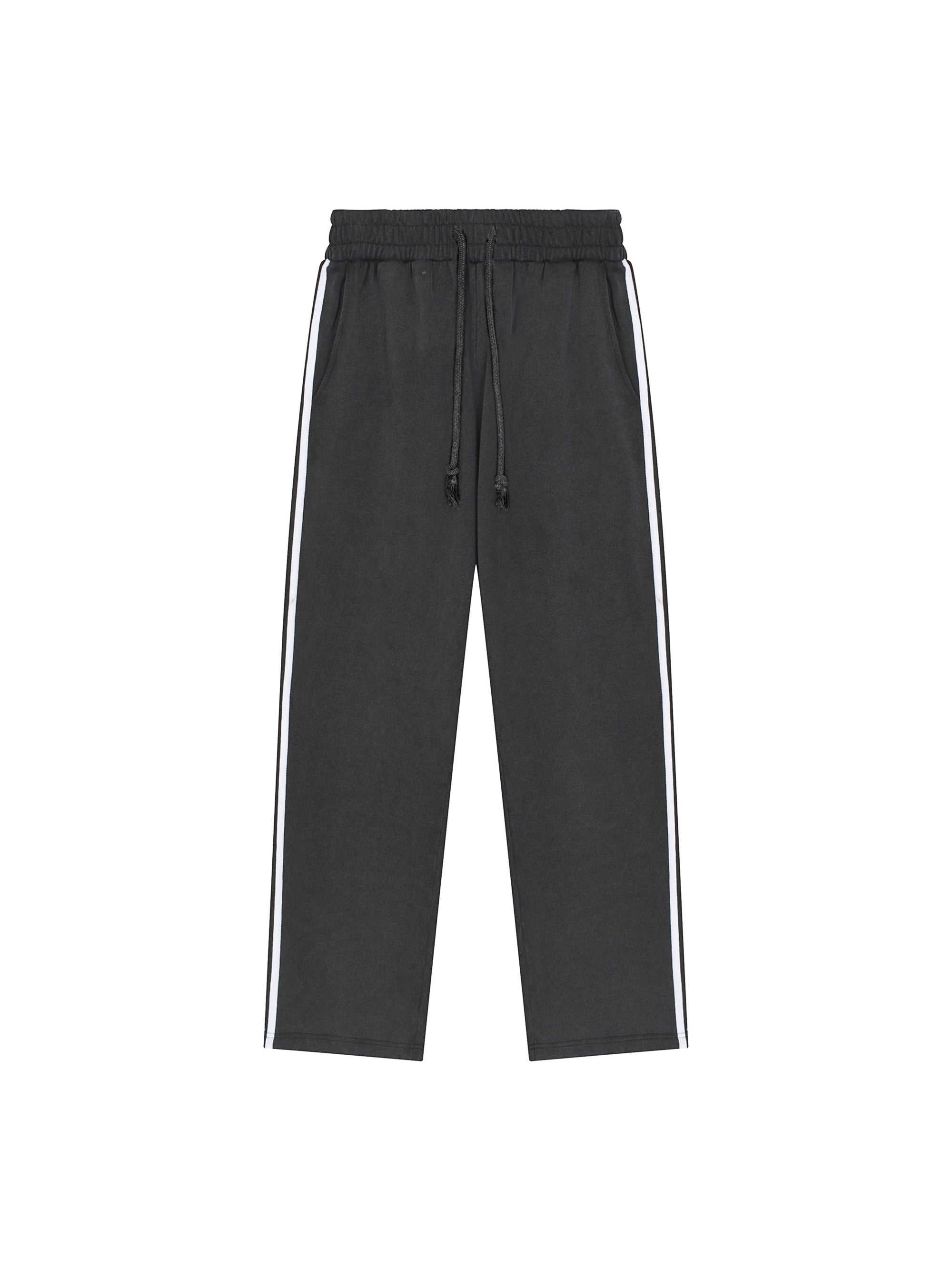 Snow Washed Contrast Tape Sweatpants