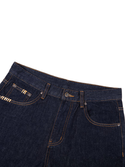 Heavyweight Straight Leg Denim Jeans