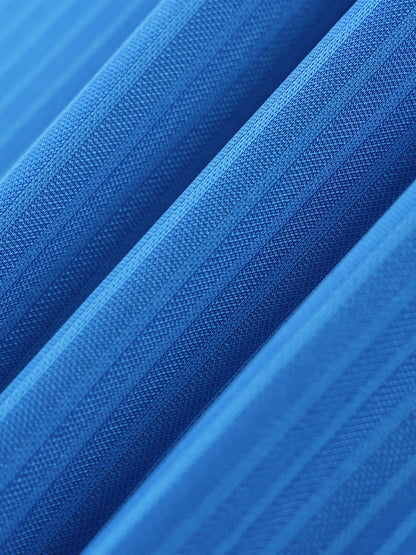 Striped V-Neck Soccer Jersey