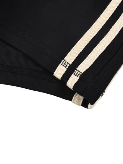 Women's Contrast Stripe Track Shorts